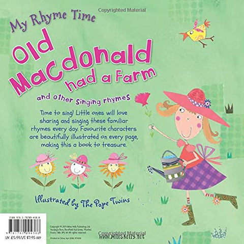 My Rhyme Time Old Macdonald  had a Farm and other singing rhymes