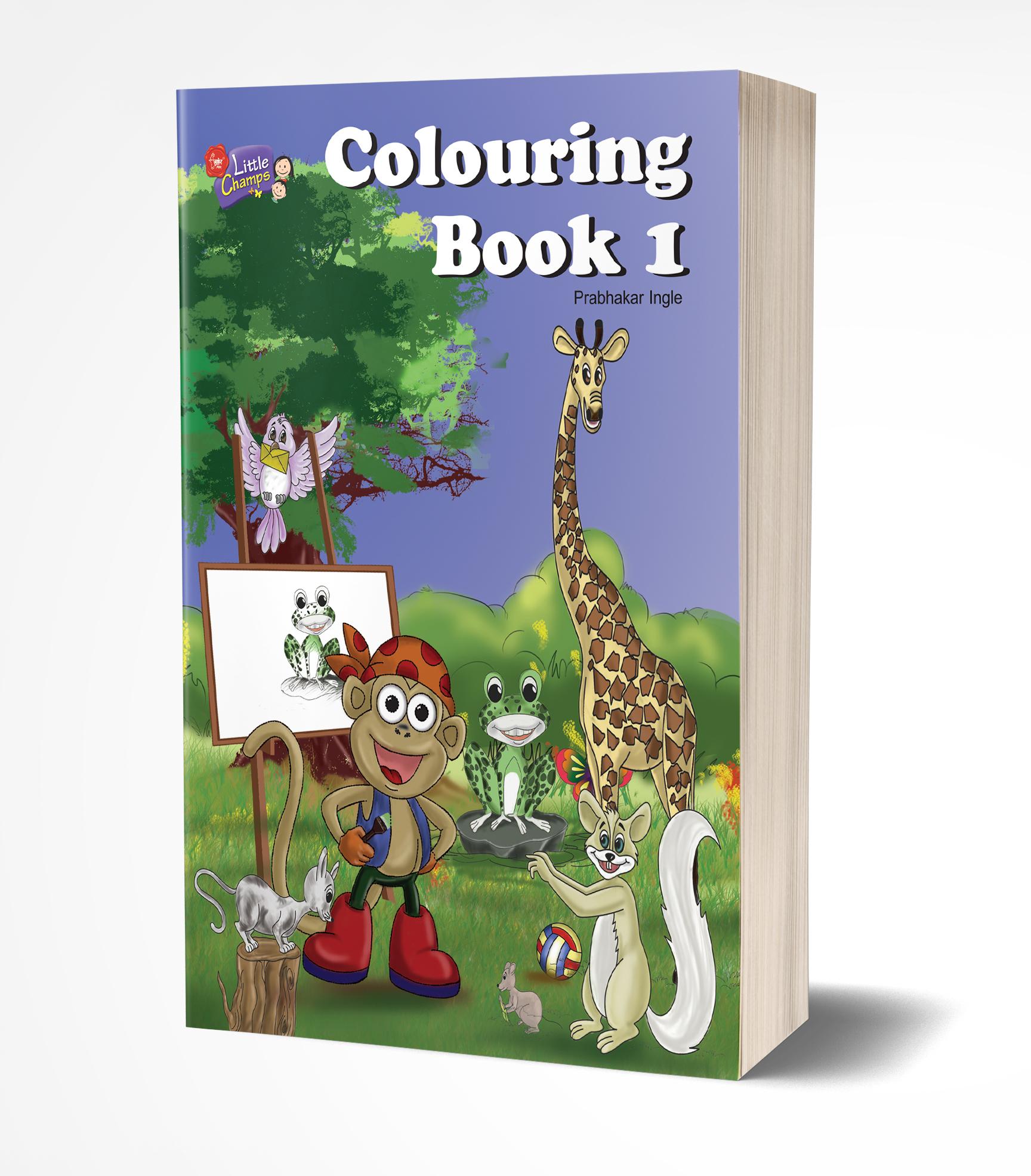 Colouring Book 1  by AUTHOR :- Prabhakar Ingle