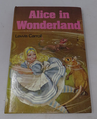 Vintage Alice In Wonderland Lewis Carroll Hardcover 1995